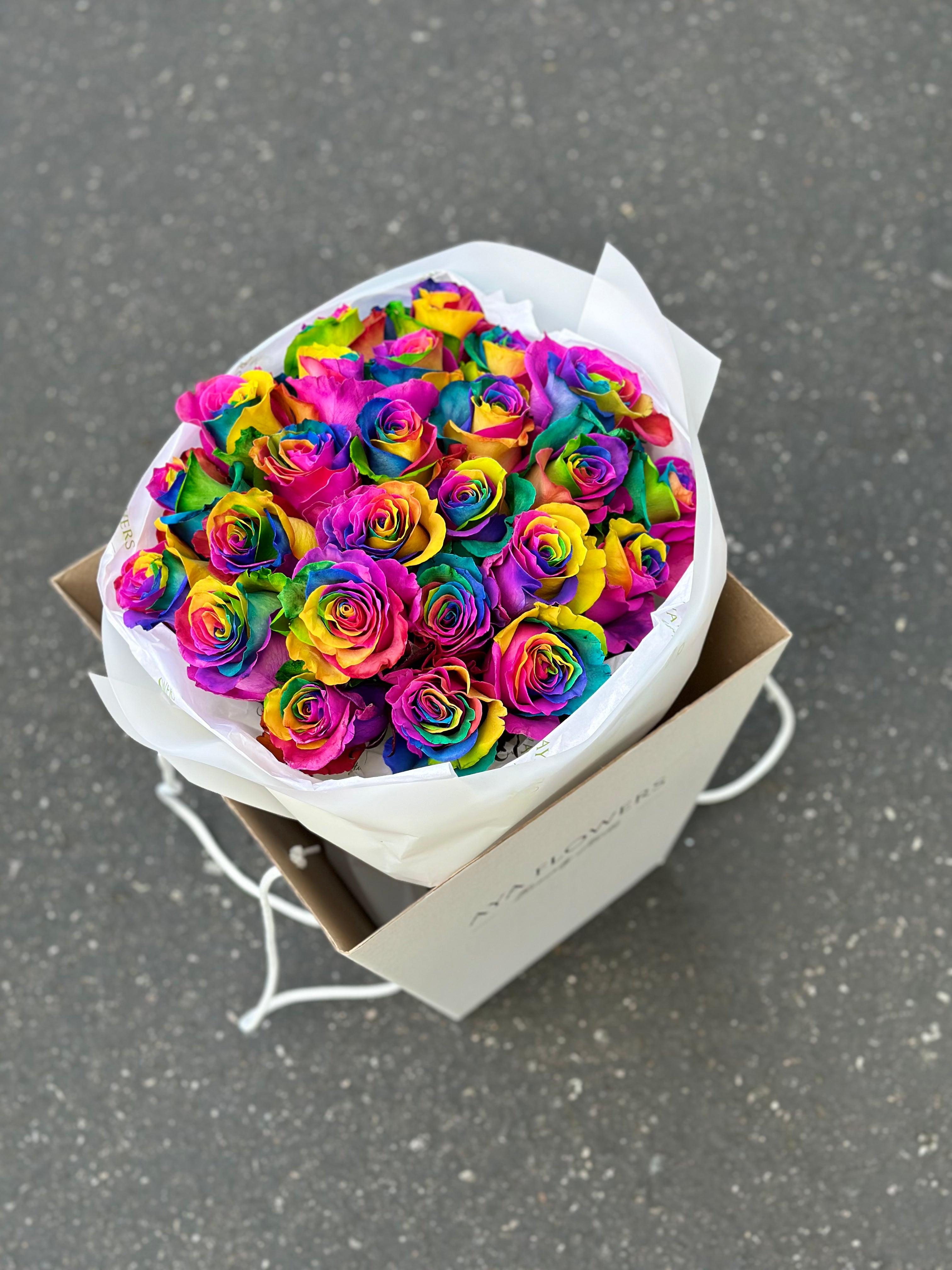 No. 310 Rainbow roses